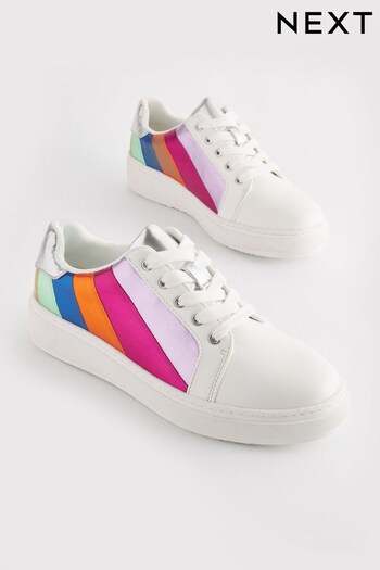 Rainbow Forever Comfort® Lace Up Chunky Sole Trainers (D56701) | £49