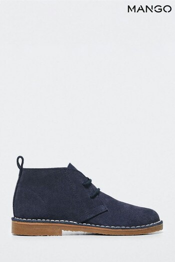 Mango Blue Ankle Boots (D56713) | £40