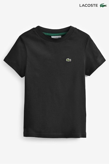 Lacoste Core Essentials Children Black T-Shirt (D56721) | £20 - £35