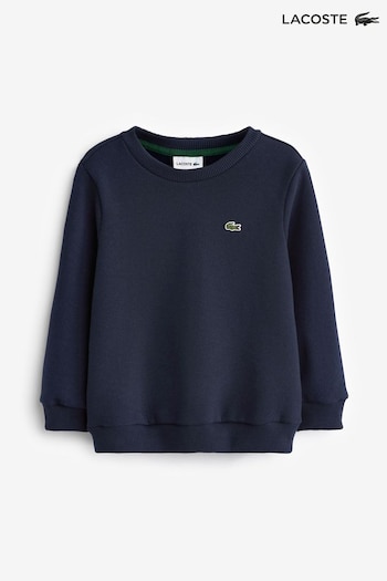 Lacoste Children Blue Fleece Sweatshirt (D56731) | £65