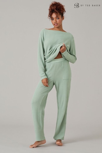 B by Ted Baker Waffle Lounge Wide Leg patch Trousers (D56735) | £38