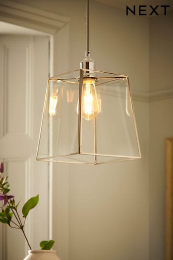 Chrome Warwick Easy Fit Pendant Lamp Shade (D56859) | £65