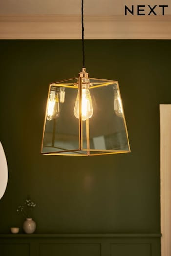 Brass Warwick Easy Fit Pendant Lamp Shade (D56860) | £60