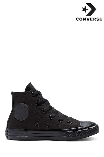 Converse Black High Top Junior Trainers (D56905) | £40