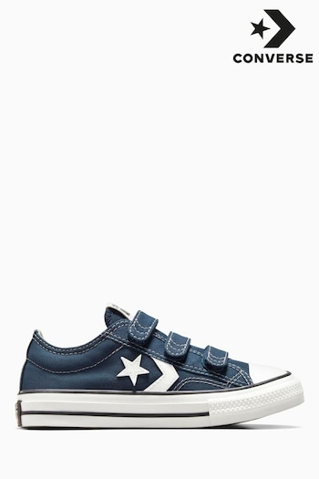 Converse Blue Junior Star Player 76 3V Easy On Trainers (D56979) | £45