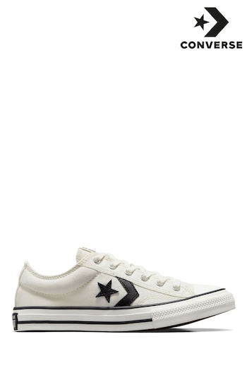 Converse White Youth Star Player 76 Trainers (D56983) | £50