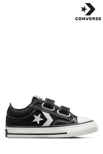 Converse One Black Infant 2V Star Player 76 Easy On Trainers (D56984) | £40
