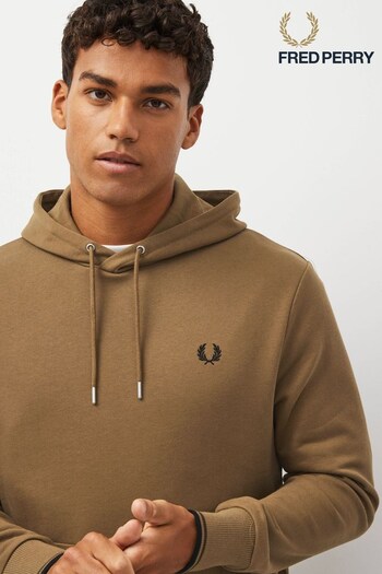 Fred Perry Tipped Overhead Hoodie (D57058) | £95