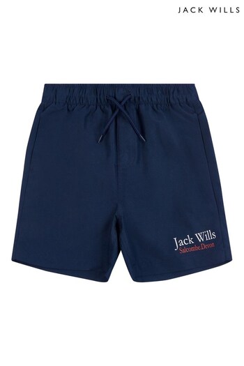Jack Wills Blue Ridley Swim Shorts TRAIL (D57290) | £28 - £36