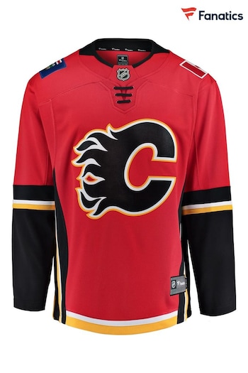 Calgary Flames Fanatics Red Branded Home Breakaway Jersey (D57306) | £105