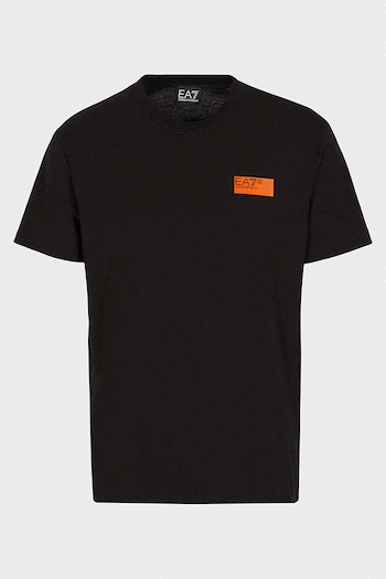 Emporio Armani EA7 Back Graphic Black T-Shirt (D57500) | £70