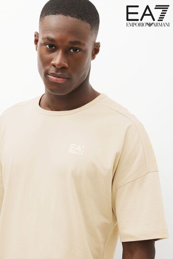 Emporio Armani EA7 Shoulder Logo T-Shirt (D57505) | £70