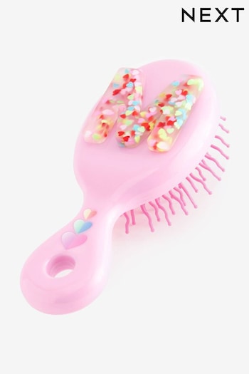 Bright Pink M Inital Hairbrush (D57917) | £6