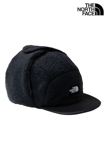The North Face Forrest Fleece Trapper Black Beanie (D58067) | £30