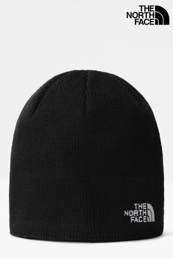 The North Face Bone Recycled Black Beanie (D58081) | £18
