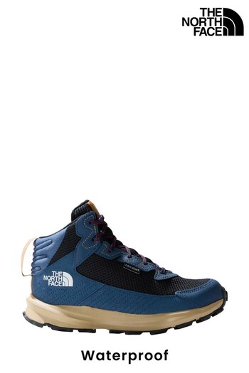 Camping & Accessories Fastpack Kids Blue Hiker Mid WP Boots (D58082) | £75