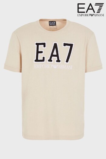 Emporio Armani EA7 Stone Collegiate T-Shirt (D58123) | £75