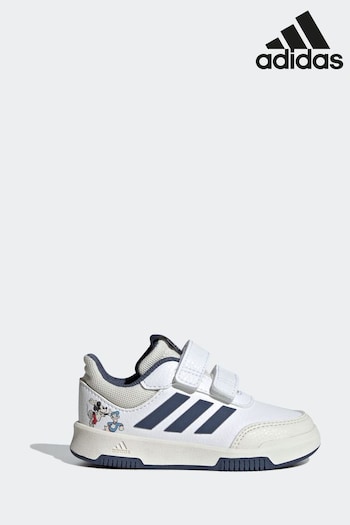 adidas Navy/White Kids Sportswear Smith Tensaur Hook And Loop Trainers (D58222) | £28