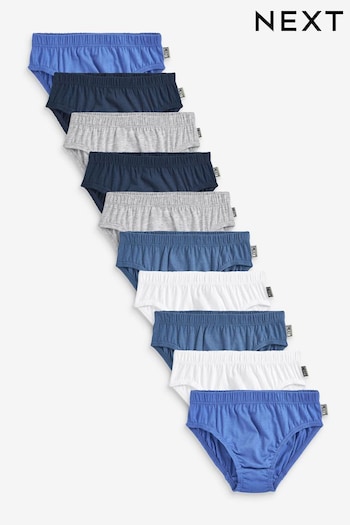 Blue Briefs 10 Pack (1.5-16yrs) (D58262) | £14 - £19