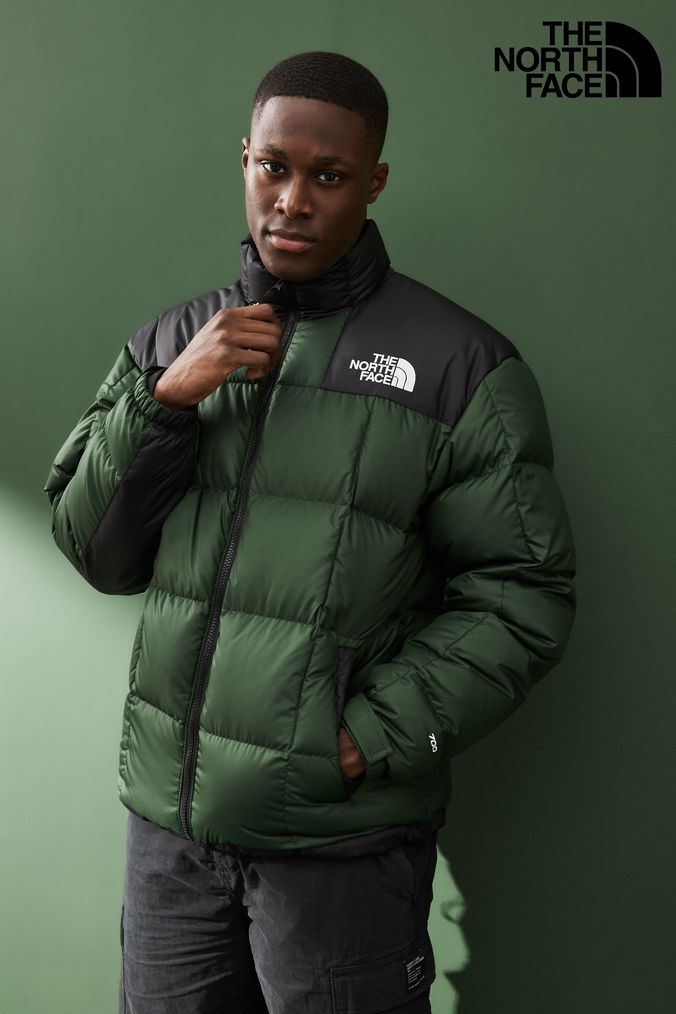 Northface green hotsell coat