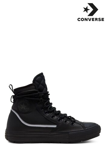 Converse Black Chuck Taylor Leather All Terrain Trainers (D58372) | £115
