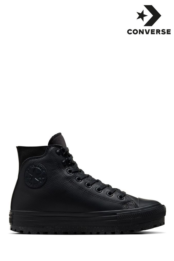 High top converse outlet black mens