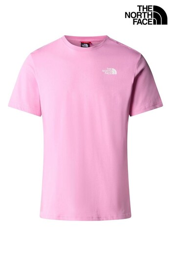 The North Face Pink Matterhorn Face T-Shirt (D58553) | £35