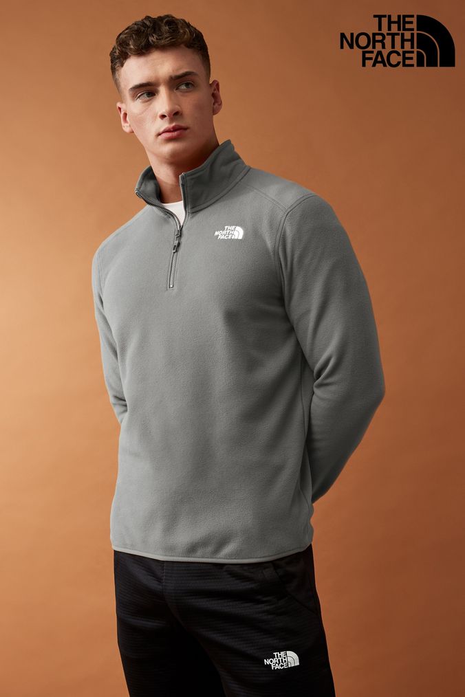 Mens Grey Fleeces Full Half Zip Fleeces Next Official Site