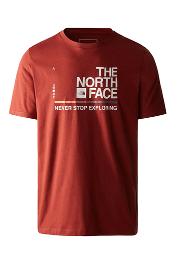 The North Face Never Stop Exploring Front Graphic T-Shirt (D58589) | £35