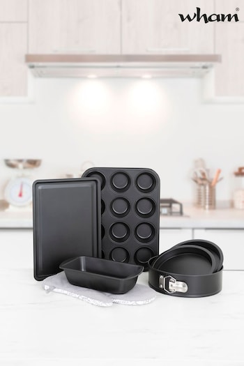 Wham Black Essentials 6 Piece Baking Set (D58634) | £39