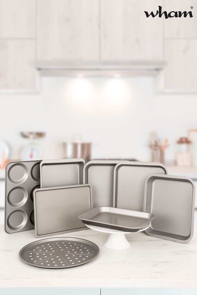 Wham Silver Baker Salt Roaster Tray Set (D58639) | £76