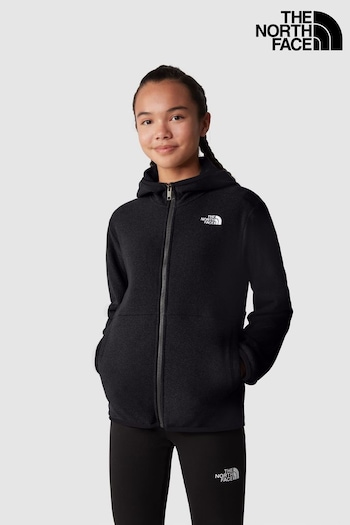 Emporio Armani Kids all-over logo print hoodie Teen Glacier Full Zip Hooded Fleece (D58782) | £50