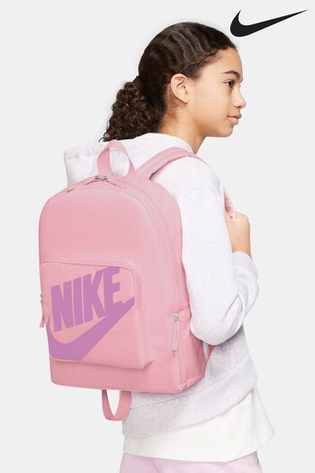 Nike Pink Classic Kids Backpack (16L) (D58882) | £25