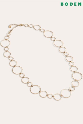 Boden Gold Tone Wire Ring Necklace (D58944) | £38