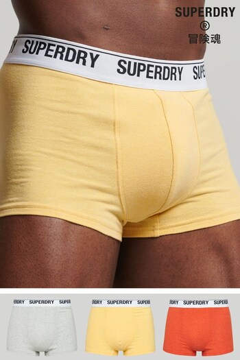 Superdry Natural Organic Cotton Trunks 3 Pack (D59082) | £30
