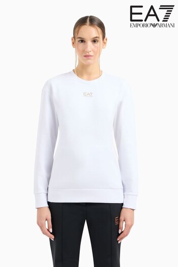 Emporio Armani EA7 Womens Crew Neck Sweatshirt (D59169) | £85