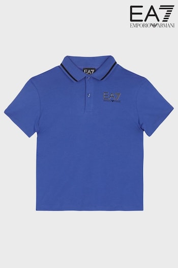 Emporio Armani EA7 Boys Core ID Tigers Polo Shirt (D59176) | £45