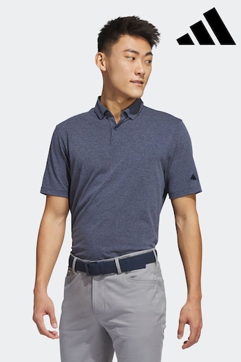 adidas holi Golf Navy Performance Go-To Polo Shirt (D59380) | £45