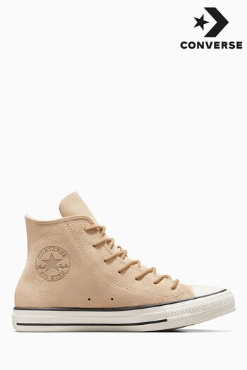 Converse Stoff Natural Chuck Taylor Suede Trainers (D59686) | £65