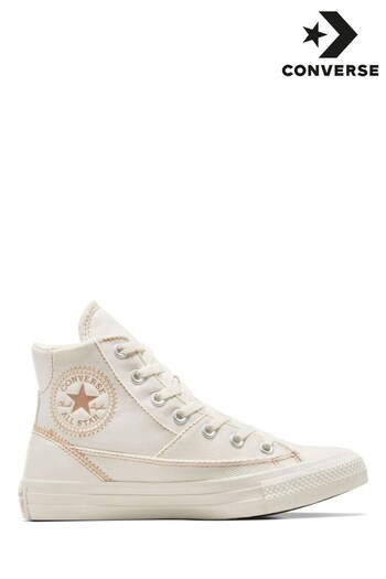 Converse Neutral Chuck Taylor Patchwork High Top Trainers (D59697) | £65