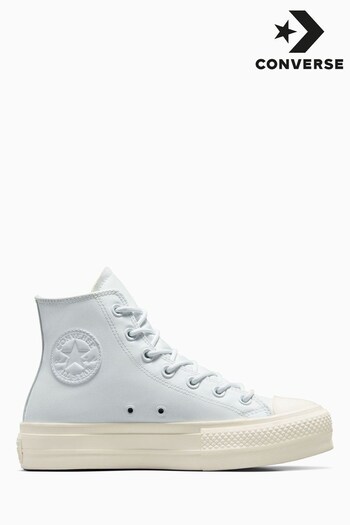 Converse Grey Lift Suede High Top Trainers (D59698) | £85