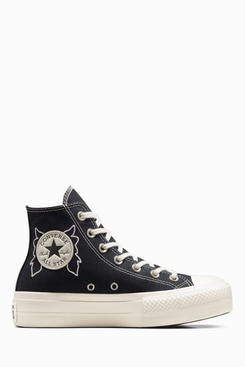Converse Black Chuck Taylor All Star Lift Trainers (D59723) | £85
