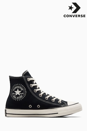 Converse Black Chuck Taylor All Star High Top Trainers (D59728) | £65