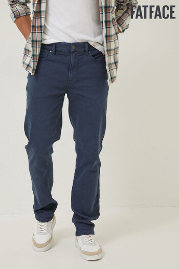 FatFace Blue Slim Salcombe Trousers (D59898) | £50