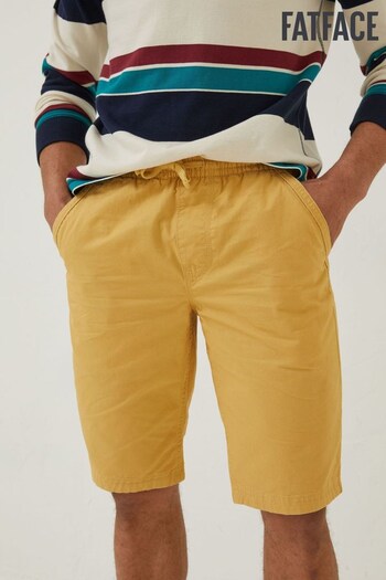 FatFace Yellow Seaton Pull-On Shorts (D59899) | £38