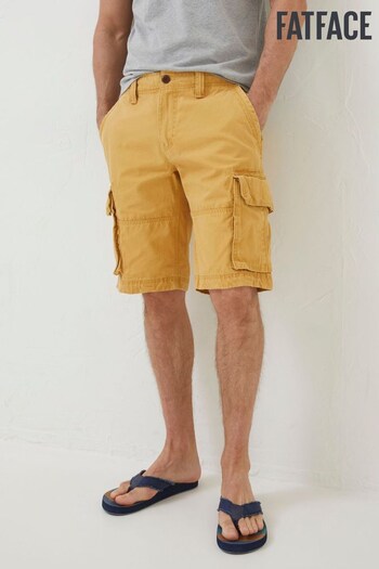 FatFace Yellow Breakyard Cargo Shorts (D59903) | £48