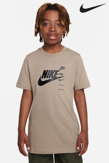 Nike Neutral Logo Short Sleeved T-Shirt (D60042) | £23