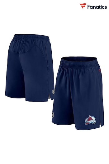 Colorado Avalanche Fanatics Blue Branded Authentic Pro Tech Shorts (D60107) | £50