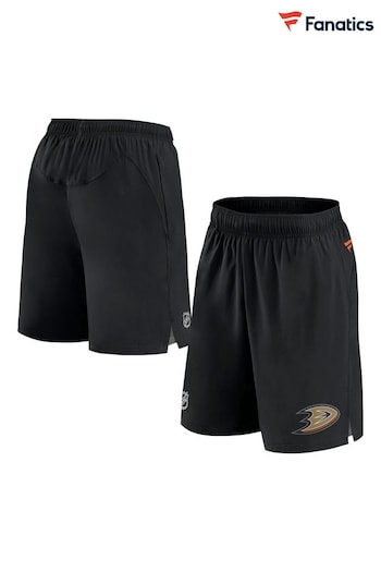 Anaheim Ducks Fanatics Branded Authentic Pro Tech Black Shorts (D60126) | £50