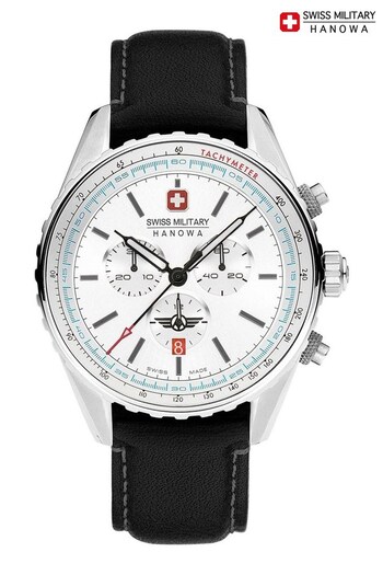 Swiss Military Gents Hanowa Afterburn Chrono Black Watch (D60129) | £369